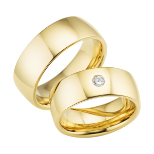 Ein Paar Kolner Premium Ringe Mit Gravur Goldschmiede Hecken